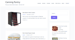 Desktop Screenshot of canningpantry.com